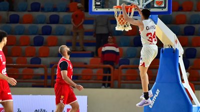 سلة الزمالك تهزم الأهلي في أولى مباريات نصف نهائي دوري السوبر المصري