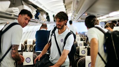 بعثة إنتر ميلان تغادر إلى الولايات المتحدة استعدادًا لكأس العالم للأندية