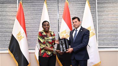 اجتماع وزير الرياضة مع الاتحاد الأفريقي لاستضافة مصر لدورة الألعاب الأفريقية