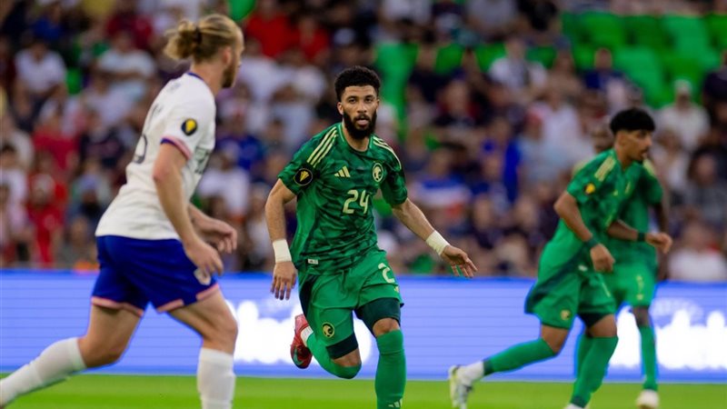 منتخب السعودية وأمريكا