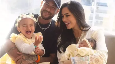 الأبنة الرابعة له.. نيمار جونيور يعلن ولادة طفلته الجديدة «ميل» 