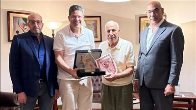 الزمالك يكرم أيمن الرمادي بعد رحيله عن تدريب الفريق