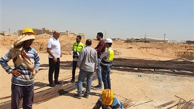 هشام نصر يتفقد سير العمل بفرع الزمالك الجديد وبدء تشييد ملاعب القدم