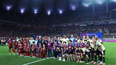 برشلونة يفوزعلى سيول الكورى بنتيجة 7-3 