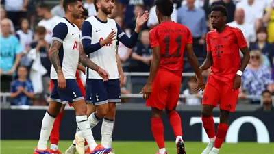 موعد مباراة بايرن ميونخ وتوتنهام الودية والقنوات الناقلة