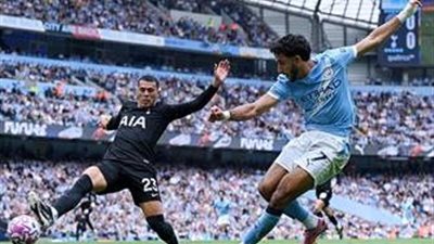 ملخص لمسات عمر مرموش في مباراة مانشستر سيتي ضد توتنهام بالدوري الإنجليزي