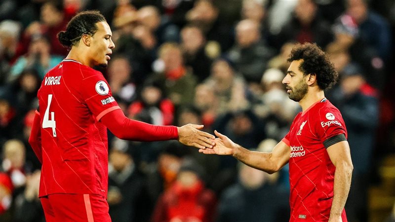 محمد صلاح وفان دايك