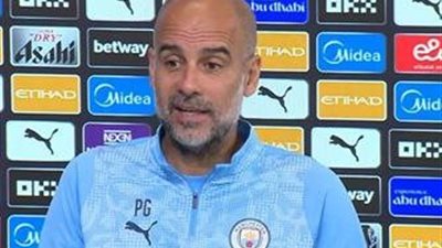 جوارديولا يمزح بشأن مواجهة ريال مدريد ويعلق على أزمة حارس مانشستر سيتي