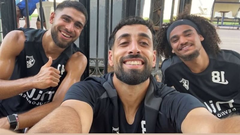 عمر فرج من مران الزمالك