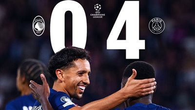 باريس سان جيرمان يلدغ أتلانتا 4 أهداف دون رد فى دورى أبطال أوروبا 