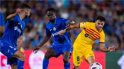 موعد مباراة برشلونة وخيتافي في الدوري الإسباني والقنوات الناقلة