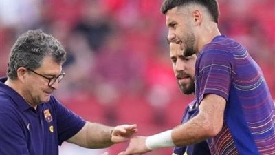 ضربة لبرشلونة.. المباريات التي يغيب عنها خوان جارسيا في الدوري الإسباني ودوري الأبطال