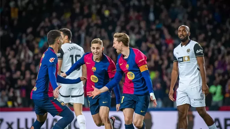 برشلونة ضد فالنسيا