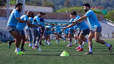 استعدادًا لمواجهة الجيش الرواندي.. بيراميدز يخوض أول تدريباته في كيجالي