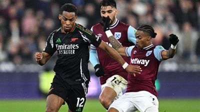 موعد مباراة أرسنال ووست هام في الدوري الإنجليزي والقنوات الناقلة