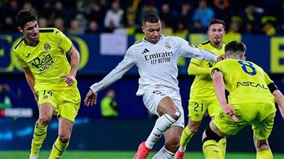 موعد مباراة ريال مدريد وفياريال في الدوري الإسباني والقنوات الناقلة