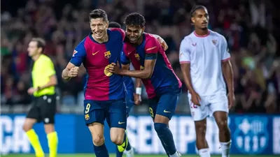 موعد مباراة برشلونة وإشبيلية في الدوري الإسباني والقنوات الناقلة