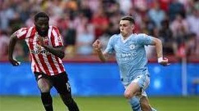 موعد مباراة مانشستر سيتي وبرينتفورد في الدوري الإنجليزي والقنوات الناقلة
