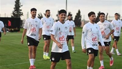 منتخب مصر المشارك في كأس العرب يؤدي مرانه الأول في المغرب