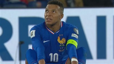 رسميًا.. الإصابة تحرم مبابي من مباراة التأهل إلى كأس العالم 2026