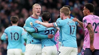 موعد مباراة مانشستر سيتي وإيفرتون في الدوري الإنجليزي والقنوات الناقلة