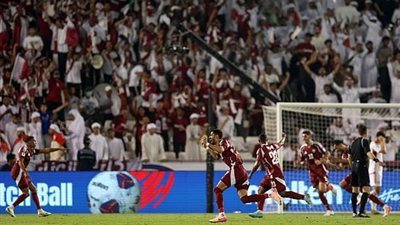منتخب قطر يفوز على الإمارات 2-1 ويتأهل للمرة الثانية فى تاريخه للمونديال