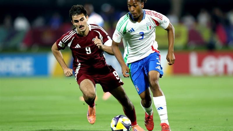 منتخب قطر تحت 17 سنة ومنتخب إيطاليا 