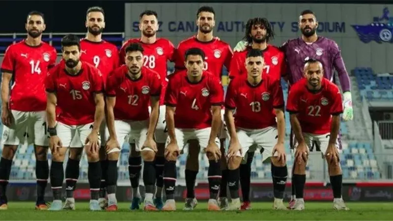 منتخب مصر المشارك