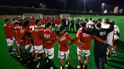 منتخب مصر المشارك في كأس العرب يختتم استعداداته لمواجهة الإمارات