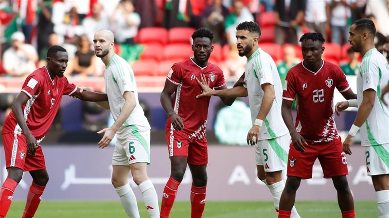 منتخب الجزائر والسودان