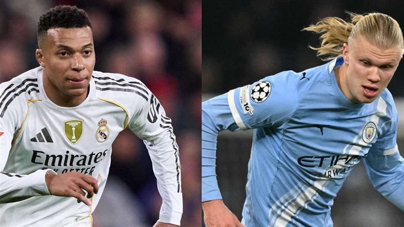 مبابي وهالاند