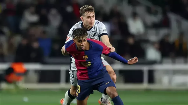 برشلونة ضد أوساسونا