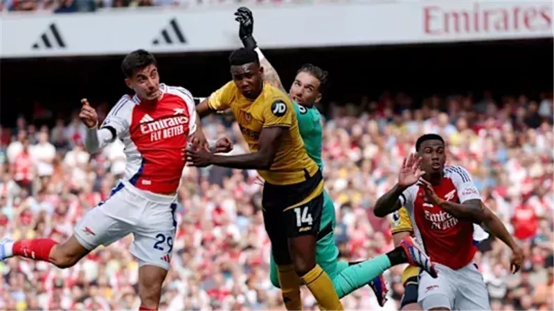 أرسنال ضد ولفرهامبتون