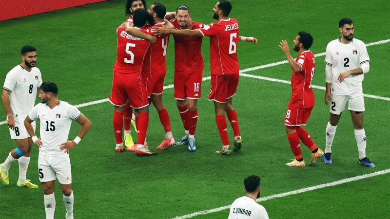 مباراة فلسطين وتونس