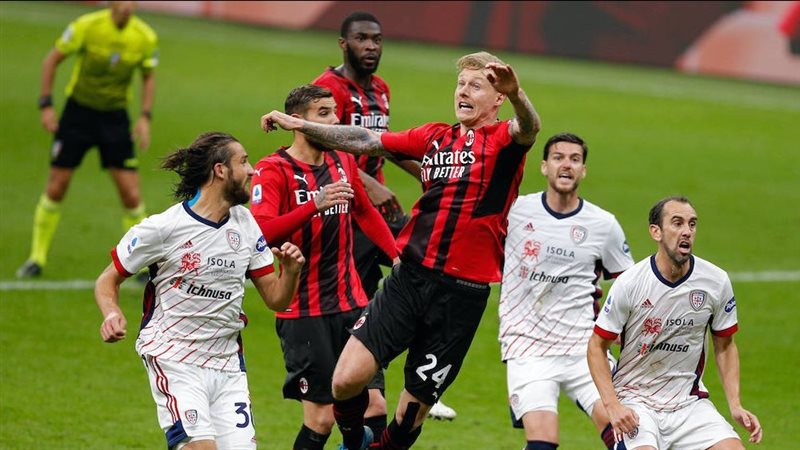 ميلان ضد كالياري