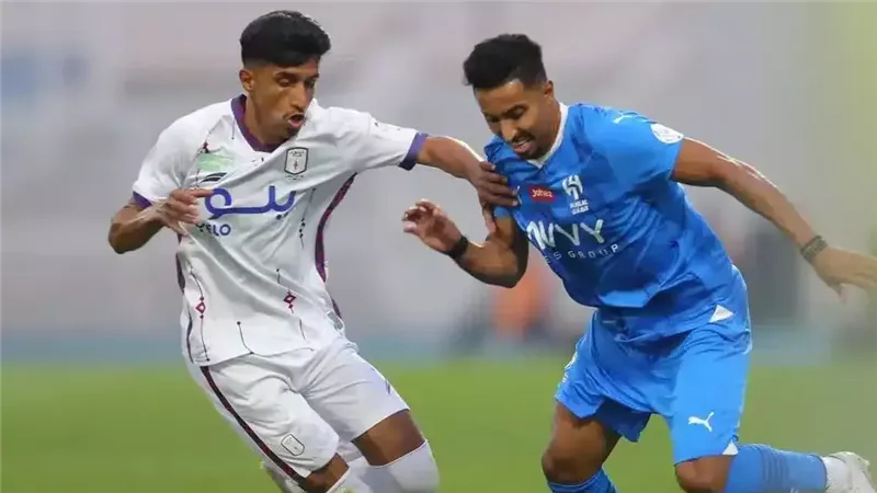 الهلال ضد ضمك