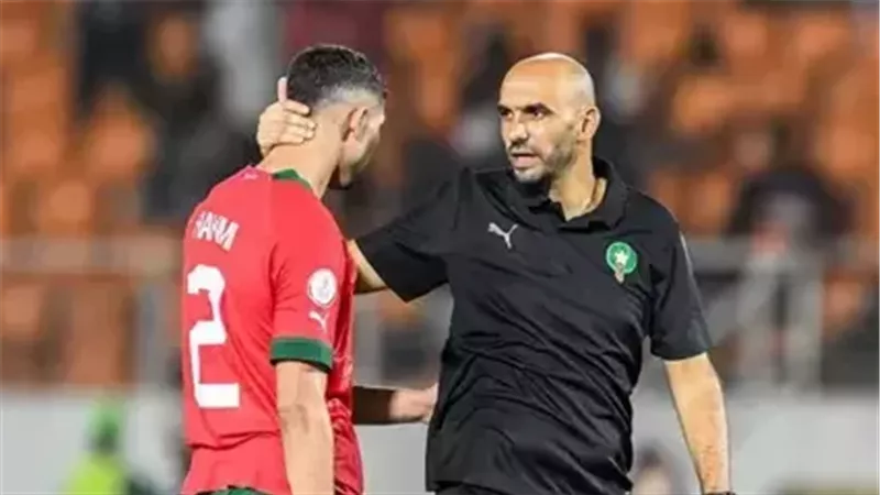 وليد الركراكي وأشرف