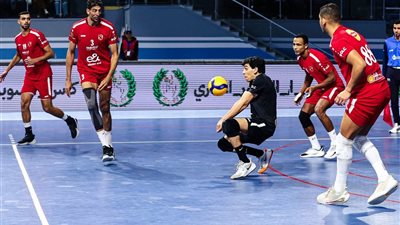 الأهلي يتوج بكأس السوبر المصري للكرة الطائرة علي حساب الزمالك