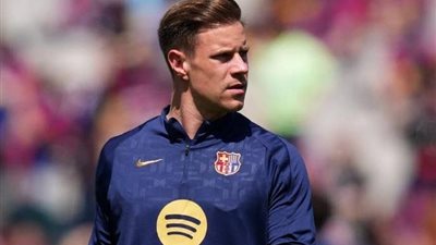 جيرونا يعلن ضم تير شتيجن رسميًا معارًا من برشلونة.. وبند مثير بالصفقة