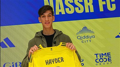 النصر السعودي يعلن ضم العراقي حيدر عبد الكريم أولى صفقات الشتاء