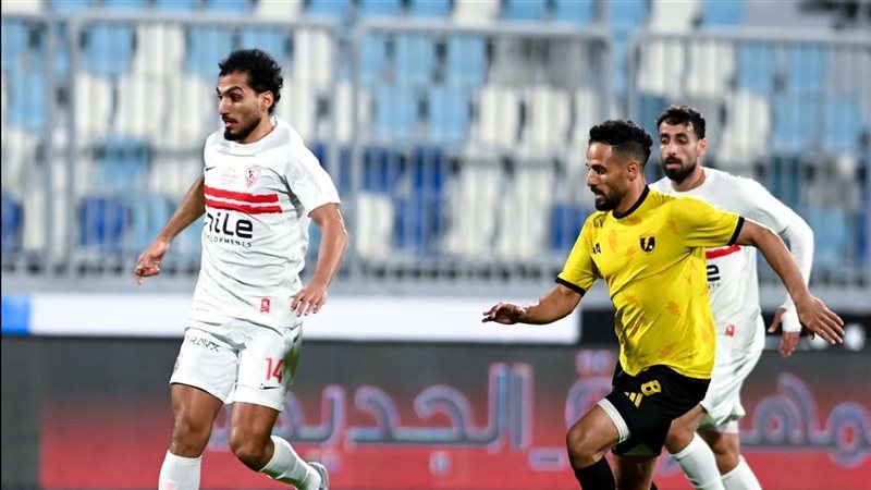 مباراة الزمالك وكهرباء الاسماعيلية