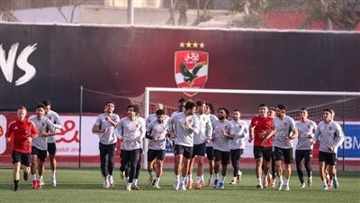 تفاصيل مران الأهلي استعدادًا لمواجهة زد في دوري نايل