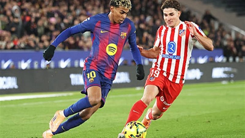 برشلونة وأتليتكو مدريد