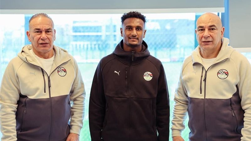 جلسة حسام حسن مع هيثم حسن