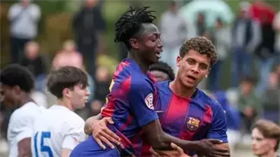 شاهد هدف حمزة عبد الكريم مع برشلونة بمرمى تينيريفي بكأس الأبطال.. فيديو