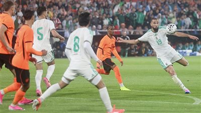 فوز الجزائر على هولندا بنتيجة 1-0 وديا استعدادًا لكأس العالم 