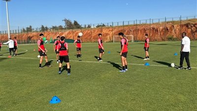 منتخب الناشئين يختتم استعداداته لمواجهة تنزانيا في نصف نهائي أمم أفريقيا غداً (صور)