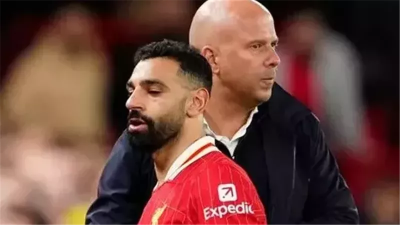 أرني سلوت ومحمد صلاح