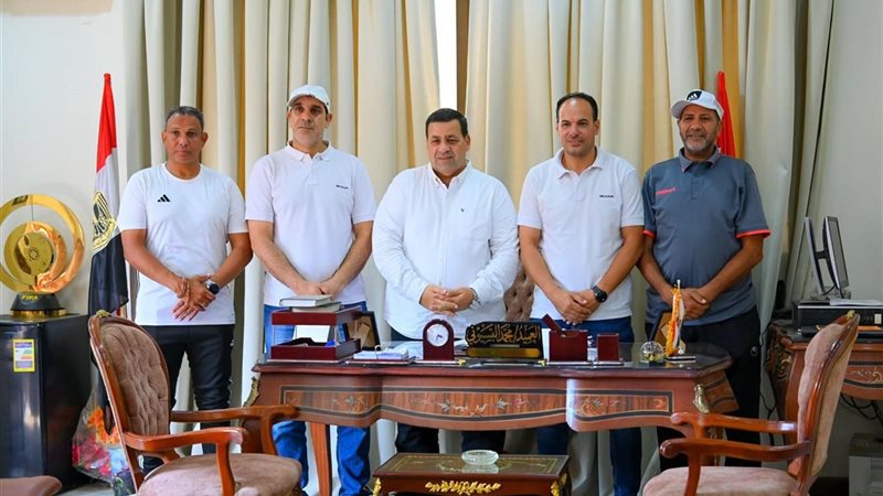 الجهاز الفني لنادي المنصورة 