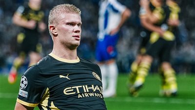 مانشستر سيتي يهزم بورتو بثنائية هالاند في دوري أبطال أوروبا